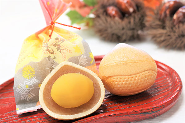 秋の銘菓　栗もなか