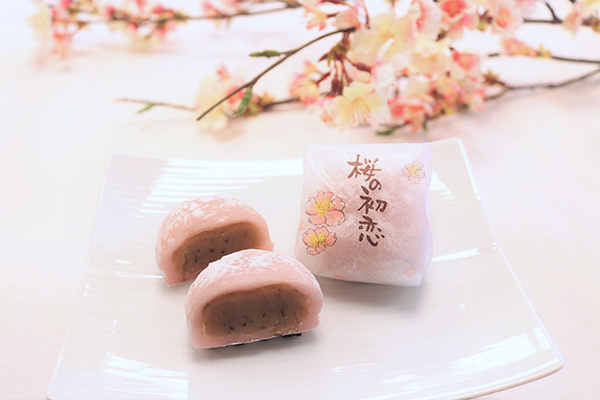 季節の求肥餅　ー桜の初恋ー
