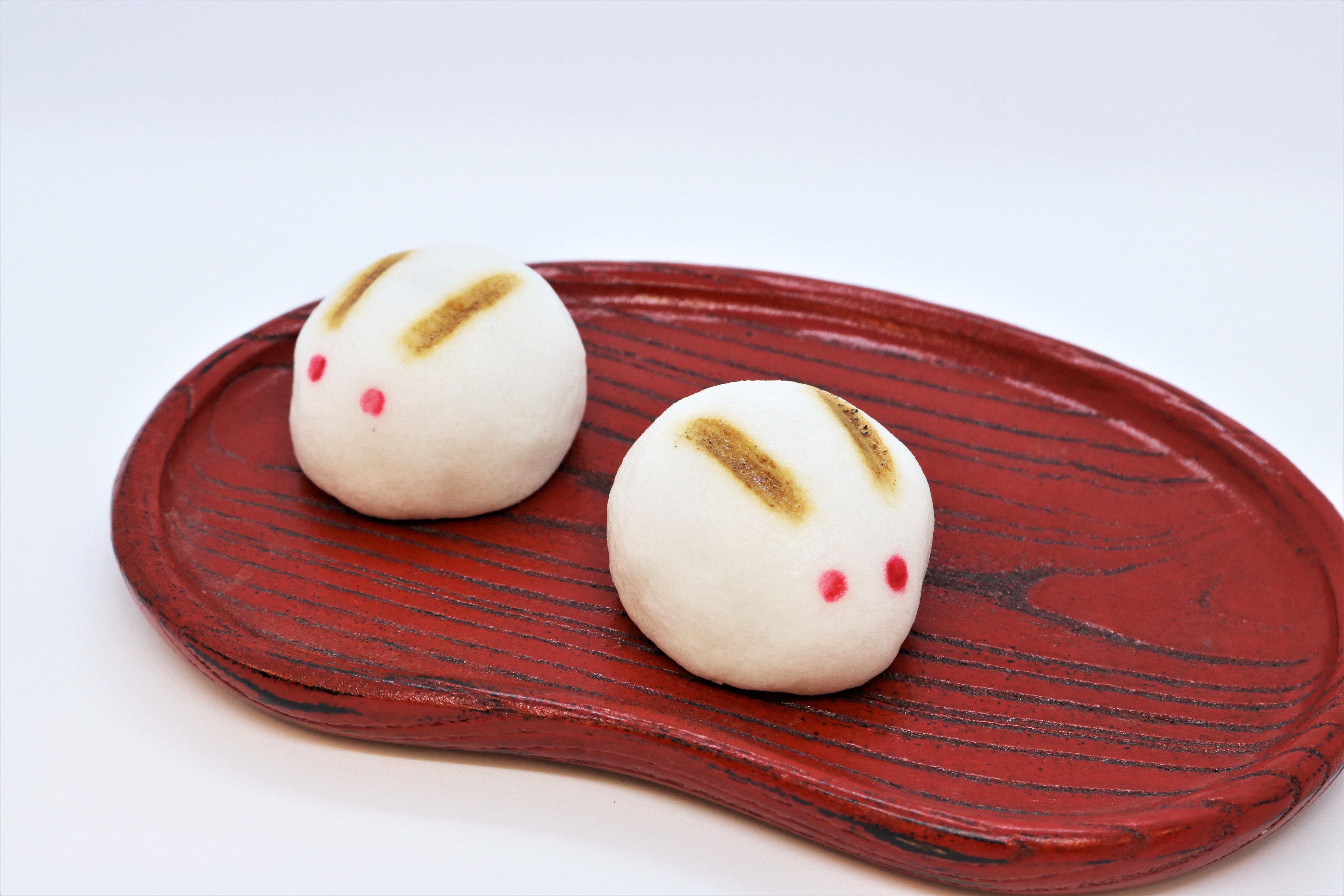 季節の上用饅頭　「うさぎまんじゅう」